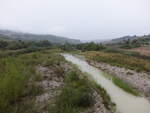 Fluss Torrente Cervara bei Savignano Irpino, Provinz Avellino (25.09.2022)