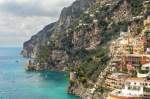 Die Amalfiküste in der Nähe von Positano. Aufnahmedatum: 2. Juli 2011.