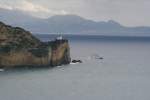 Das Cap Miseno im Golf von Napoli. Im Hintergrund sieht man die Sorrento-Kste. So ein klarer Blick ist hier sehr selten.