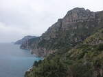 Amalfiküste bei Positano, Kampanien (24.02.2023)