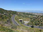 Straße SP 250 nach Rossano Scalo, Kalabrien (07.04.2024)