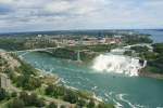 Die Reinbowbridge verbindet Kananda mit der USA, die Stdte Niagara Falls ON und Niagara Falls NY oder die Provinz Ontario mit dem Bundesstaat New York.