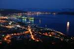 Trogir und Umland bei Nacht