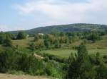 ber die tiefe Schlucht der Korana hinweg, auf dem AC Korana nahe Catrnjia, etwa 7 km nrdlich der Plitwicer Seen.   7.08.2007