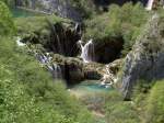 Plitwitzer Seen, Schlucht Novakovica Brod unterhalb des groen Wasserfalls (02.05.2012)