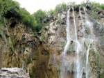 Der Groe Wasserfall am unteren Plitwitzer See