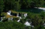 Kroatien, Aussicht auf die Krka Wasserfälle (04.05.2012)