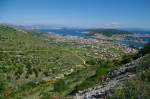 Kroatien, Aussicht auf Trogir und Split (04.05.2012)