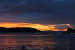 Eine interessante Lichtstimmung gab es am Abend des 08.06.2011 auf der Insel Rab, als einige Gewitterwolken am Himmel waren und die Sonne gerade unterging.