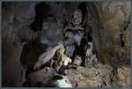 Stalagtiten in der Karsthöhle Cueva del Indio bei Viñales.