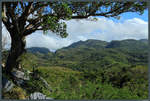 Blick vom Aussichtspunkt Mirador des Caribe zum Escambray-Gebirge. (bei Trinidad, 26.03.2017)