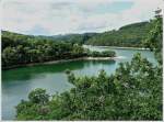 Der Stausee der Obersauer fotografiert in der Nhe von Lultzhausen.