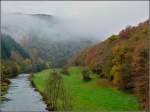 Morgenstimmung an der Sauer in Heiderscheidgrund.