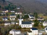 Das Dorf Kautenbach von der Strae nach Nocher aus fotografiert am 24.02.08.