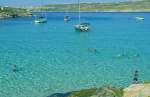 Blue Lagoon an der Insel Comino, Malta.