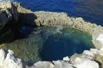 Das Gebiet Dwejra Point am »Azur Windows« auf der Insel Gozo ist als Naturpark deklariert.