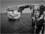 Malta, Insel Gozo und dort das inzwischen eingestürzte Felsentor.