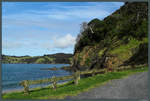 Die Te Mimiha Bay, ein kleine Bucht an der Ostküste der Nordinsel.