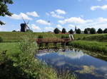 Wassergraben und Bockwindmühle in der Festung Bourtange (28.07.2017)