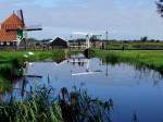 Am Gelnde des Freilichtmuseums von Zaanse-Schans;100904