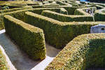 Ausschnitt des Labyrinthes am Dreiländerpunkt vaals im niederländischen Zuid-Limburg.