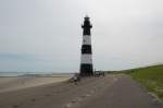 Leuchtturm bei Bresgens/Nl, er markiert die Mndung der Wester-Schelde.