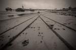 Der Strand vor Scheveningen.