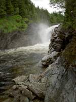 Formofoss Wasserflle des Namses Fluss (28.06.2013)