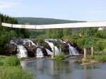 Wasserfall an der E6 in Mo i Rana (29.06.2013)