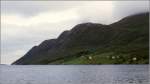 Am Holandsfjord in Nordland. Scan eines Dias vom Juni 1994.
