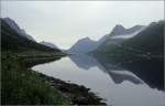 Gryllefjord auf der Insel Senja.