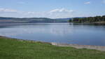 Mjøsa-See beim Rosenlundvika Badeplass in Hamar, Innlandet (22.05.2023)