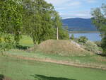 Grabhügel in Hundorp beim Dale Gudbrands Gard, Innlandet (24.05.2023)