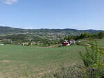 Ausblick auf Gran in der Landschaft Hadeland an der Südgrenze des Fylkes Innlandet (31.05.2023)