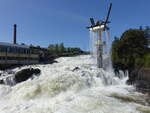 Honefossen Wasserfall in Honefoss, Viken (31.05.2023)