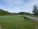 Landschaft entland der Straße 307 nach Andebu, Telemark (29.05.2023)