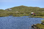 Skiftessjøen in Hardangervidda südlich von Eidfjord in Norwegen.