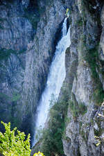 Mit einer Höhe von 182 Metern ist der Vøringsfossen Wasserfall wohl einer der meist besuchten Attraktionen Norwegens.