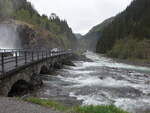 Fluss am Ende des Hardangervidda Tal, Vestland (27.05.2023)