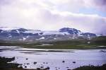 Finsevatnet mit dem Hardangerjøkulen im Hintergrund.