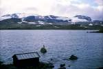 Finsevatnet mit dem Hardangerjøkulen im Hintergrund.