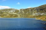 ULVIK, 09.09.2016, bei Øvre Storurdevatnet (Blick aus dem Zug)