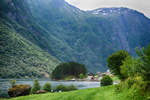 Norwegen - Nærøyfjorden nördlich von Gudvangen.