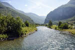 Flåmselv bei Flåm (Sogn og Rondane - Norwegen).