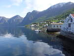 Aurlandsfjord bei Aurlandsvangen, Vestland (26.05.2023)