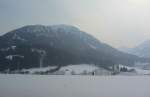 Ein Berg bei Kirchberg in Tirol am 4.3.2012.