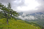 Blick von der Grossglockner Hochalpenstraße nördlich von Edelweißspitze.