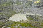 Margaritzenstausee vom Glocknerhaus aus gesehen. Aufnahme: 6. August 2016.