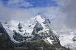 Großglockner ist mit einer Höhe von 3798 m ü. A. der höchste Berg Österreichs. Aufnahme: 6. August 2016.