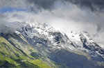 Die Alpen westlich von Heiligenblut.